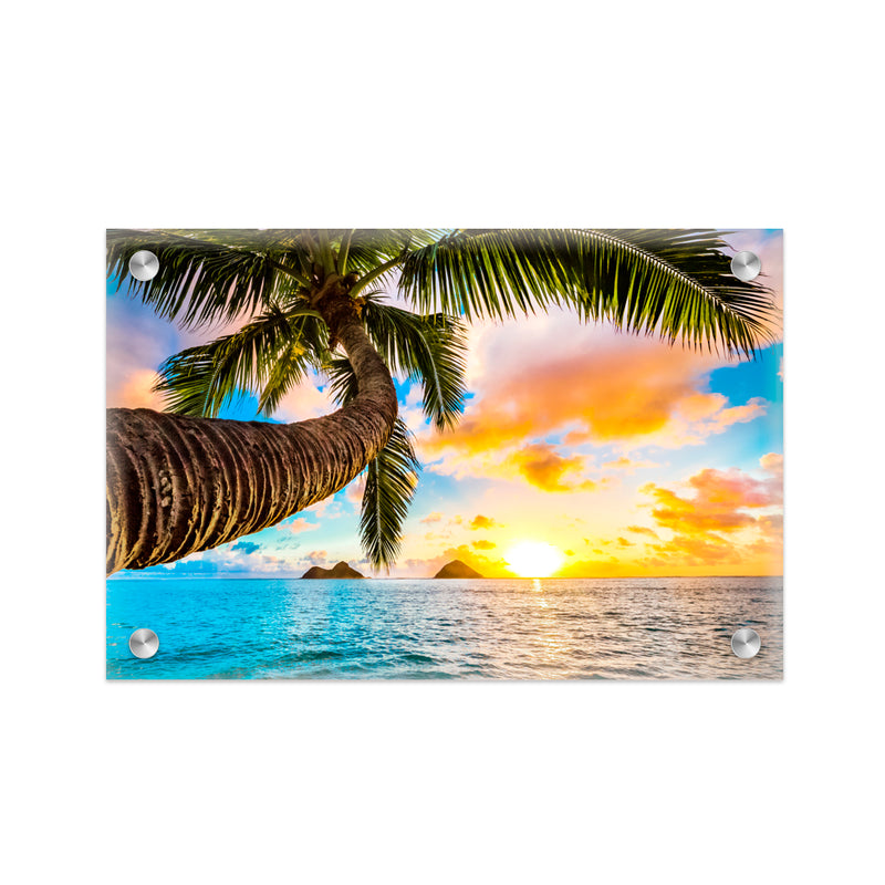 "Hawaiian Dawn" Acyrlic Wall Art