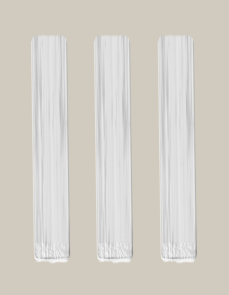 "Three Textured Panels" by Josie George — Abstract Wall Art