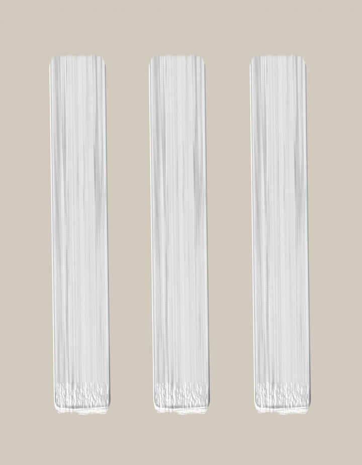 "Three Textured Panels" by Josie George — Abstract Wall Art