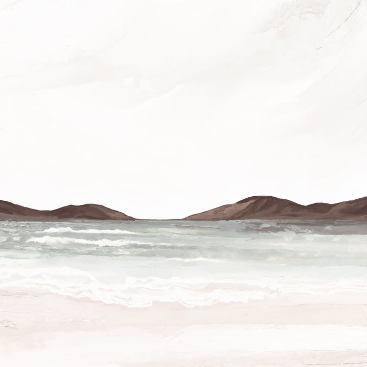 "Serene Coastal Landscape" by Josie George — Landscape Wall Art