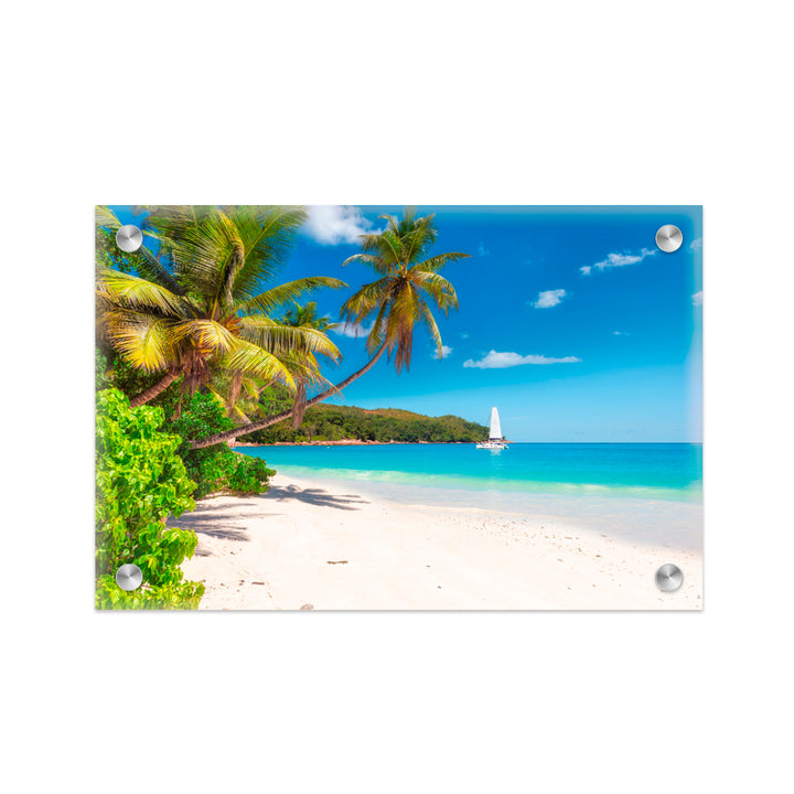"Serene Paradise" Acrylic Wall Art