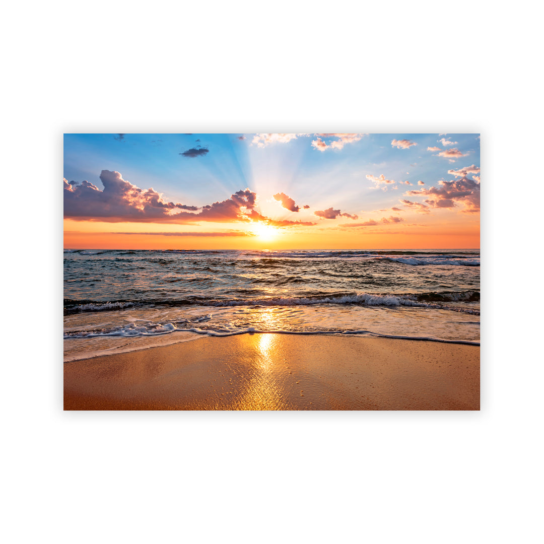 "Tropical Dawn" Acrylic Wall Art