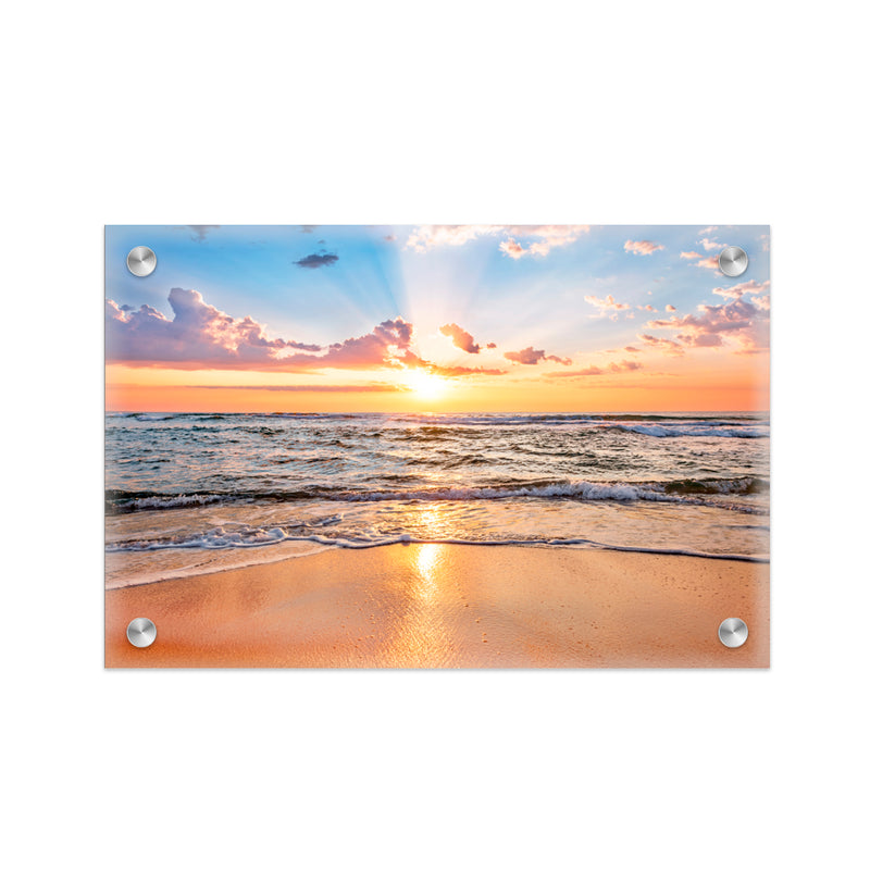 "Tropical Dawn" Acyrlic Wall Art