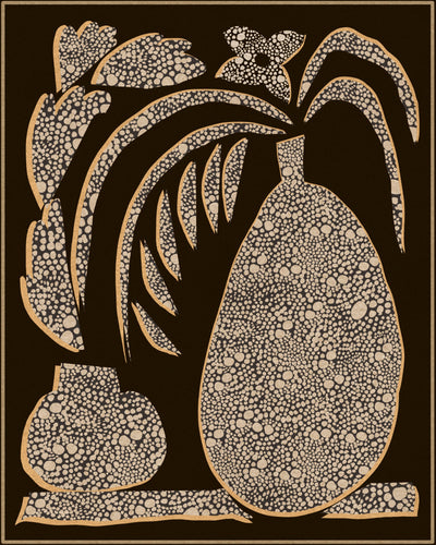 "Textured Floral Still Life" by Josie George — Botanical Wall Art