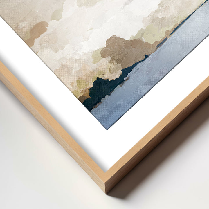 "Costa Modscape I" Framed Matted Print Wall Art by ChiChi Décor