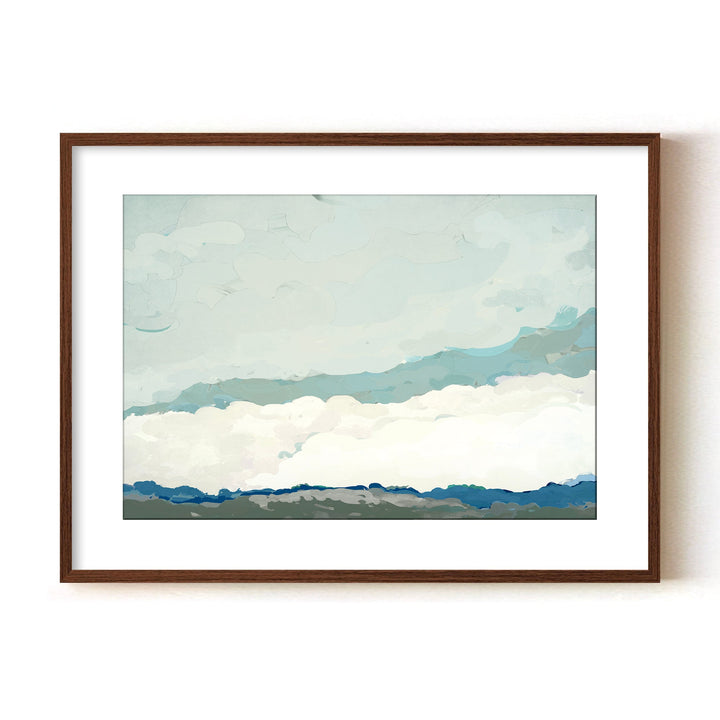 "Costa Modscape V" Framed Matted Print Wall Art by ChiChi Décor