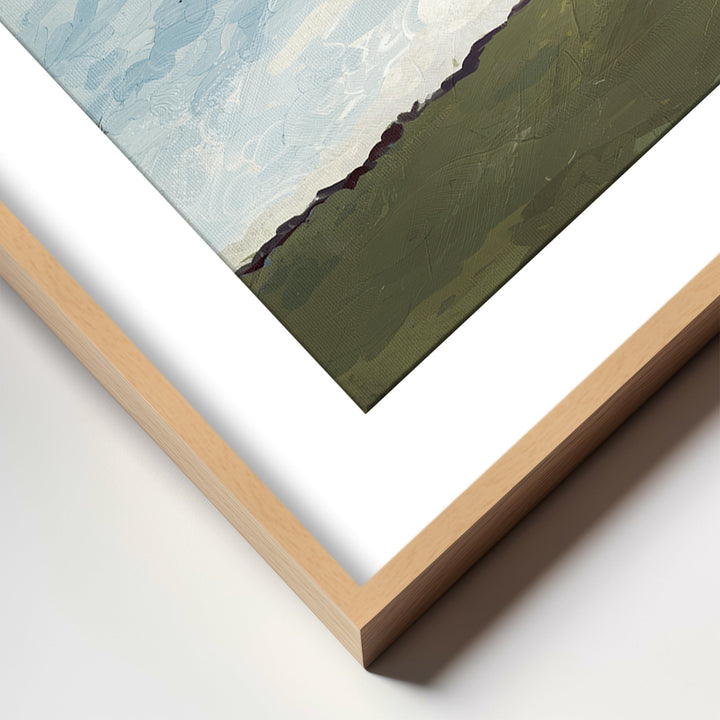 "Terra Modscape V" Framed Matted Print Wall Art by ChiChi Décor