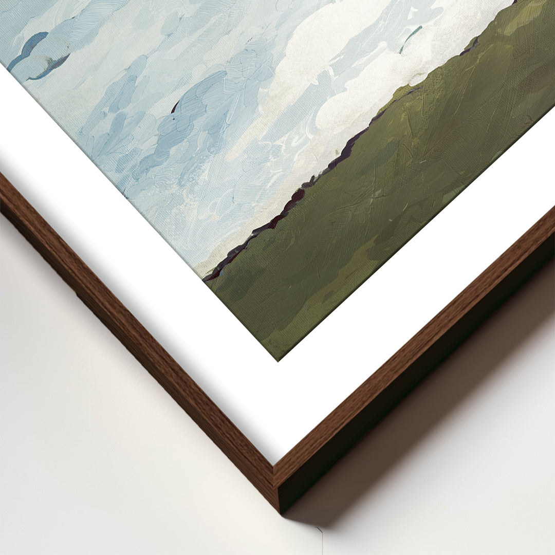 "Terra Modscape V" Framed Matted Print Wall Art by ChiChi Décor