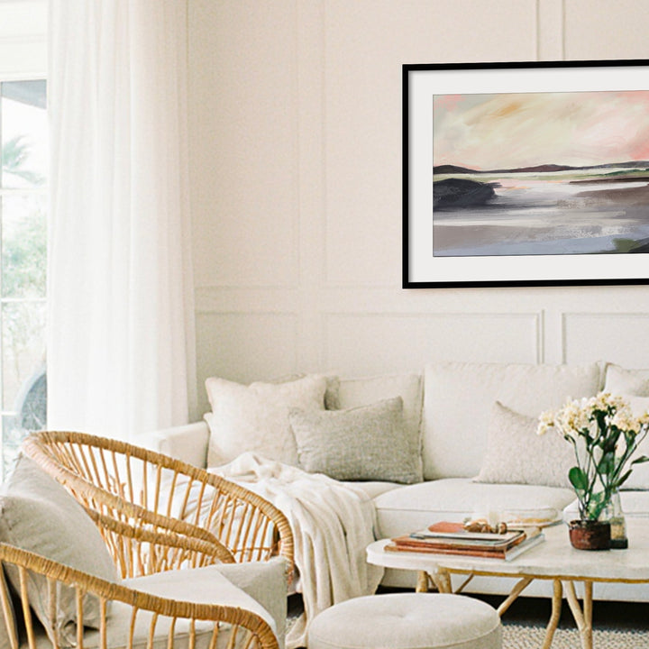"Costa Modscape VII" Framed Matted Print Wall Art by ChiChi Décor