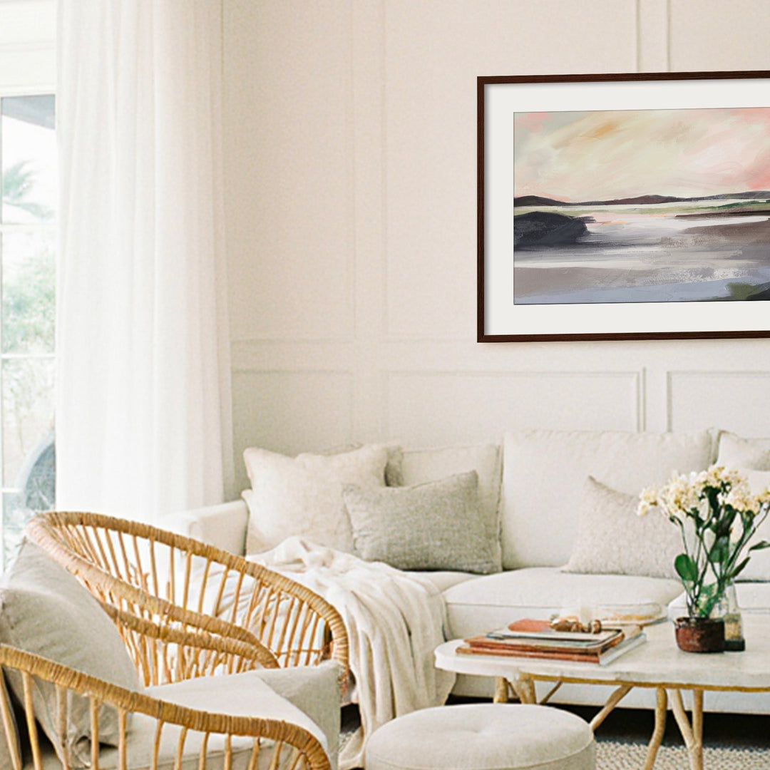 "Costa Modscape VII" Framed Matted Print Wall Art by ChiChi Décor
