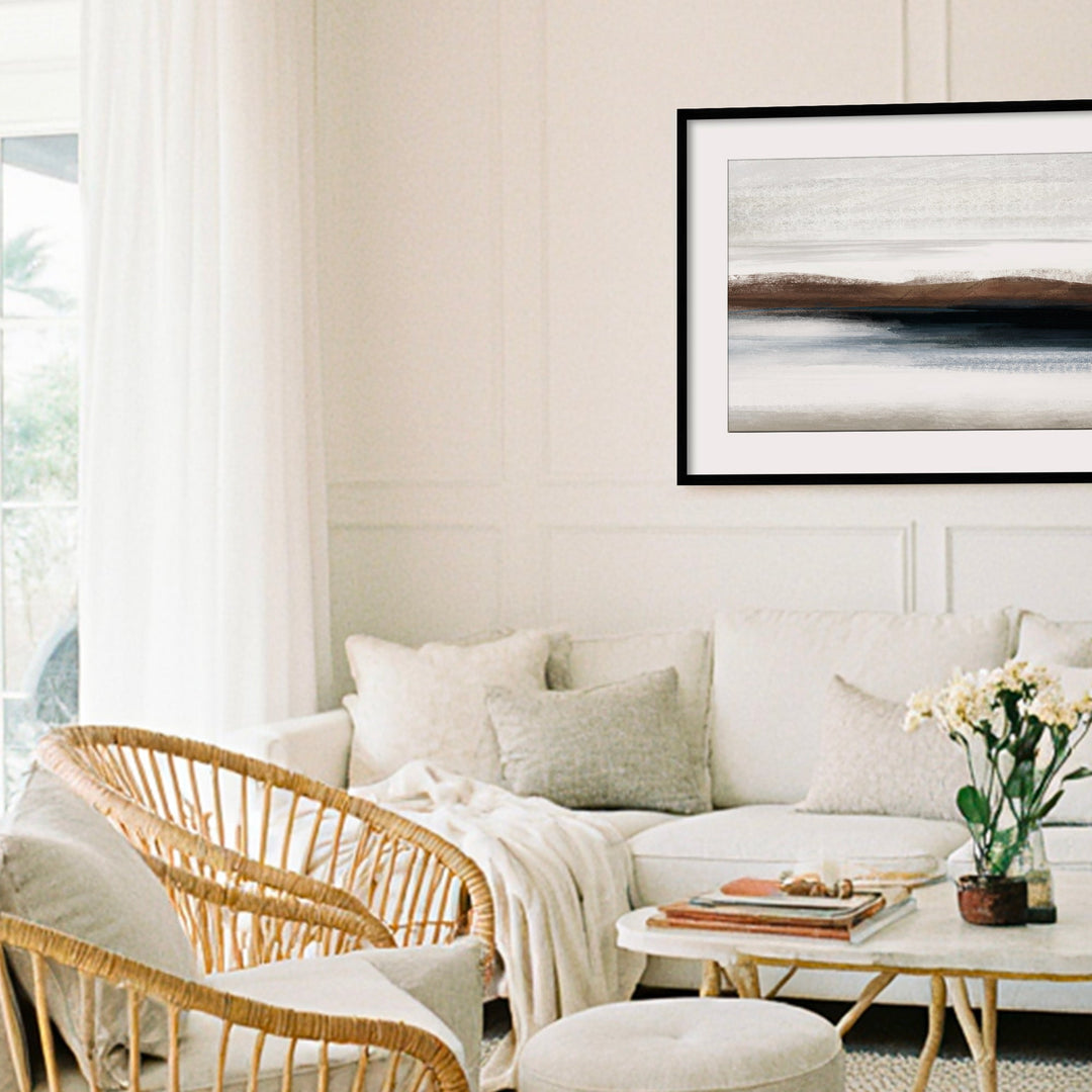 "Costa Modscape III Framed Matted Print Wall Art by ChiChi Décor
