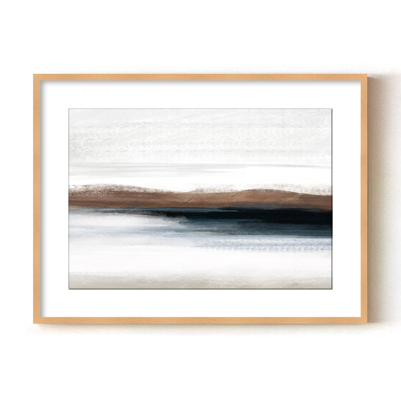 "Costa Modscape III Framed Matted Print Wall Art by ChiChi Décor