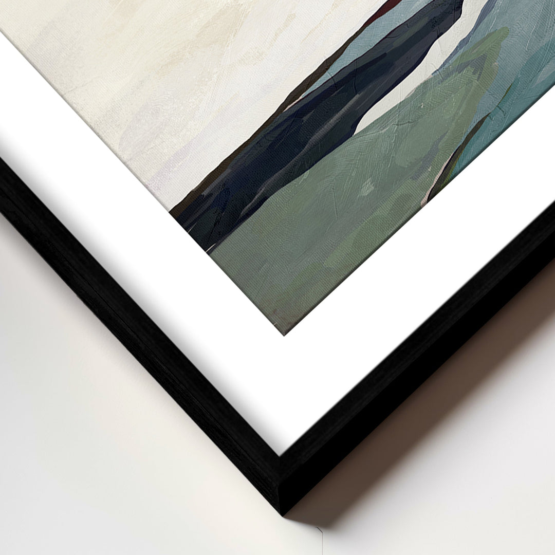 "Costa Modscape VI" Framed Matted Print Wall Art by ChiChi Décor