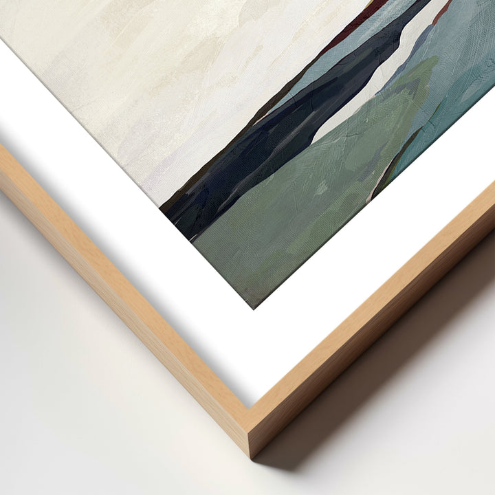 "Costa Modscape VI" Framed Matted Print Wall Art by ChiChi Décor