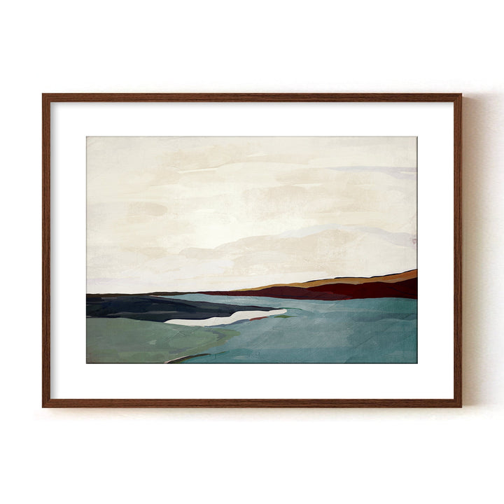 "Costa Modscape VI" Framed Matted Print Wall Art by ChiChi Décor