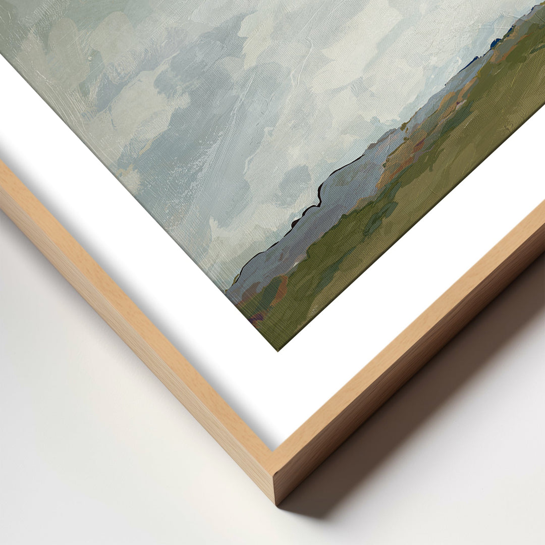 "Terra Modscape I" Framed Matted Print Wall Art by ChiChi Décor