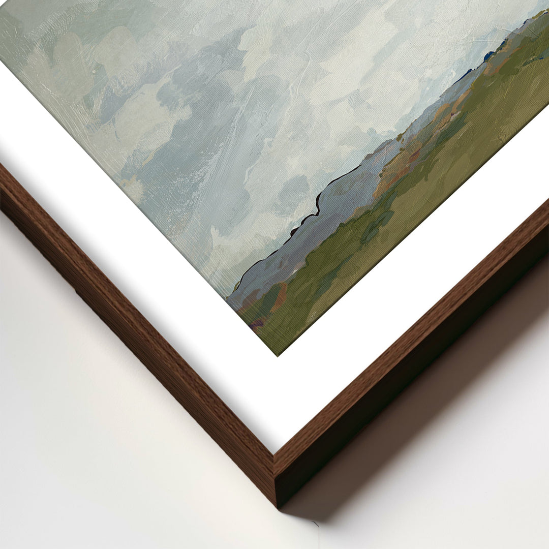 "Terra Modscape I" Framed Matted Print Wall Art by ChiChi Décor