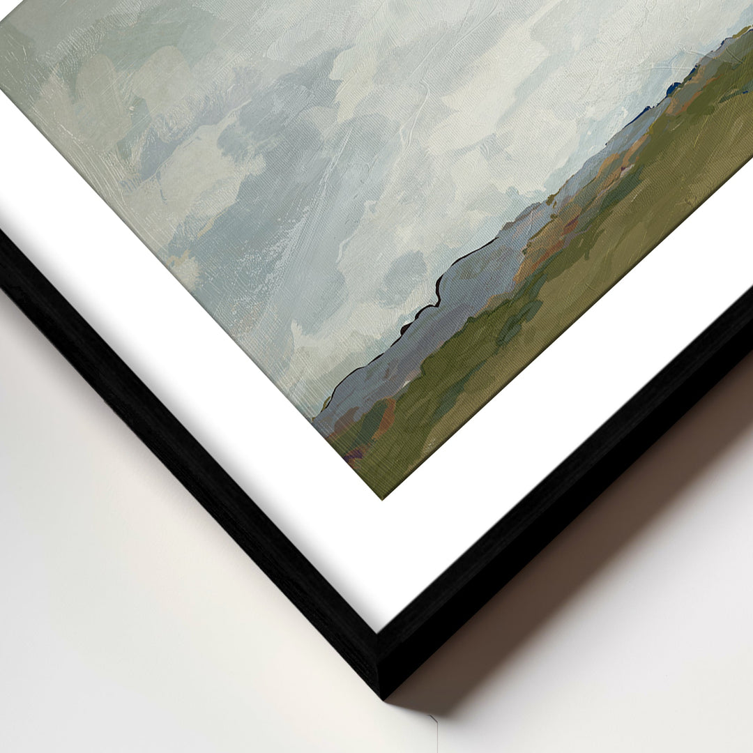 "Terra Modscape I" Framed Matted Print Wall Art by ChiChi Décor