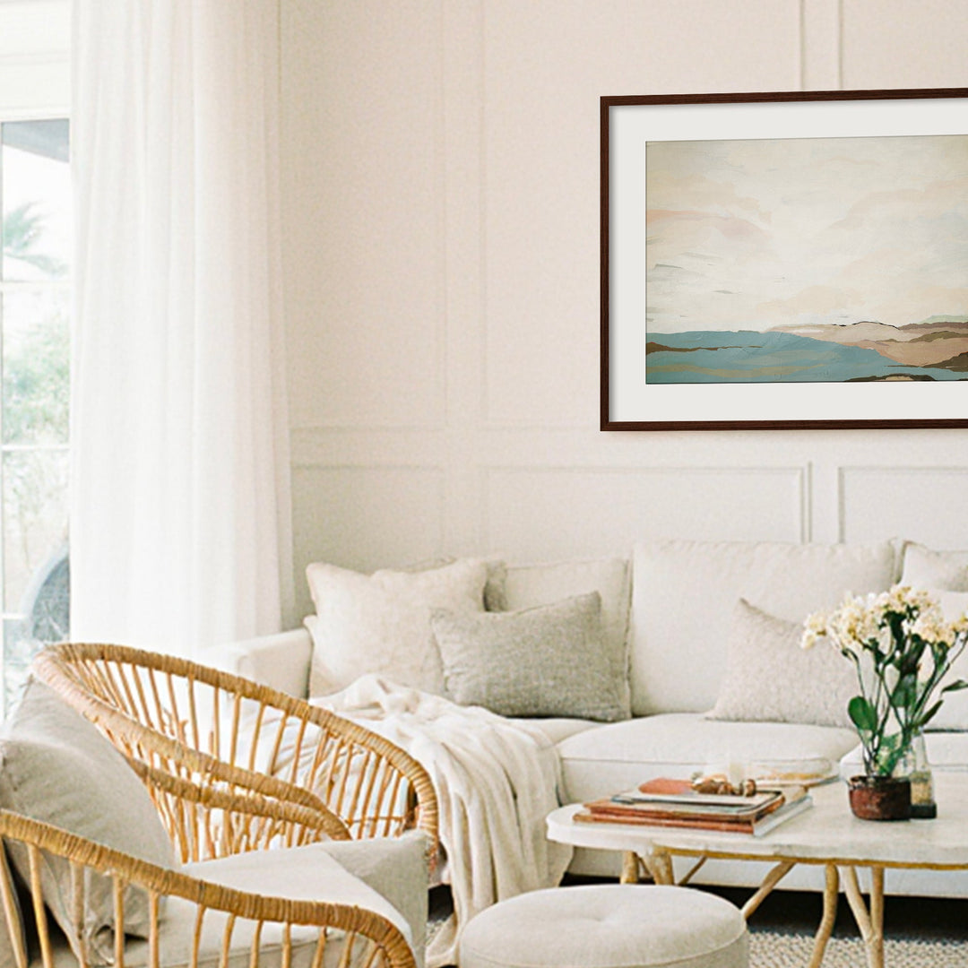 "Costa Modscape IV" Framed Matted Print Wall Art by ChiChi Décor