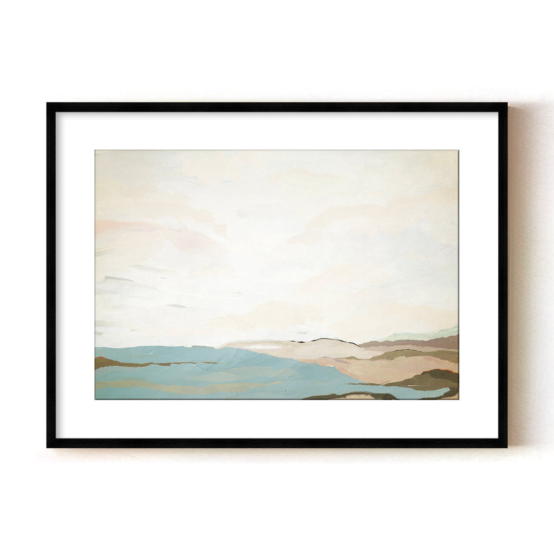 "Costa Modscape IV" Framed Matted Print Wall Art by ChiChi Décor