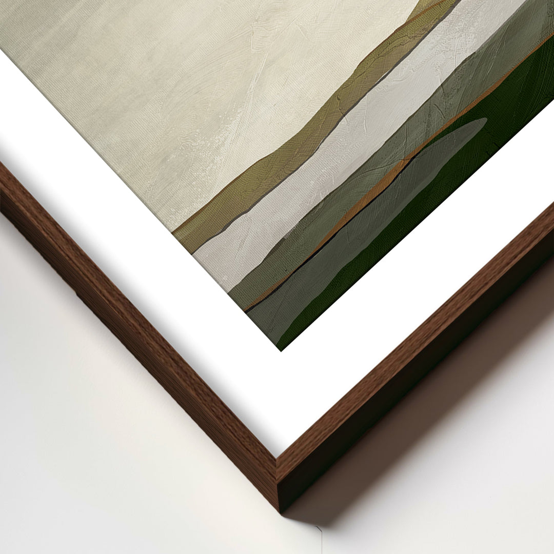 "Terra Modscape VII" Framed Matted Print Wall Art by ChiChi Décor