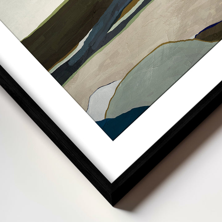 "Terra Modscape IV" Framed Matted Print Wall Art by ChiChi Décor