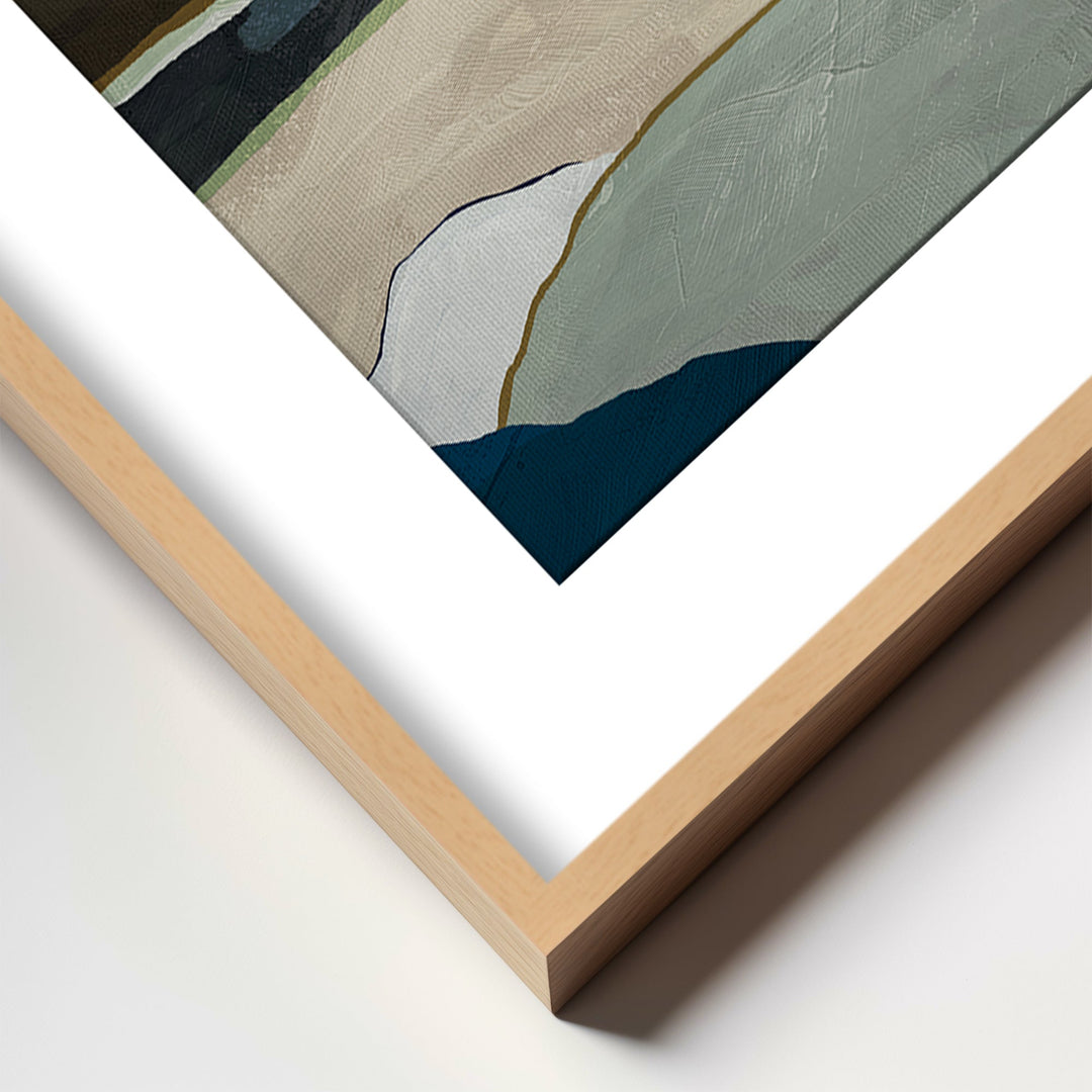 "Terra Modscape IV" Framed Matted Print Wall Art by ChiChi Décor