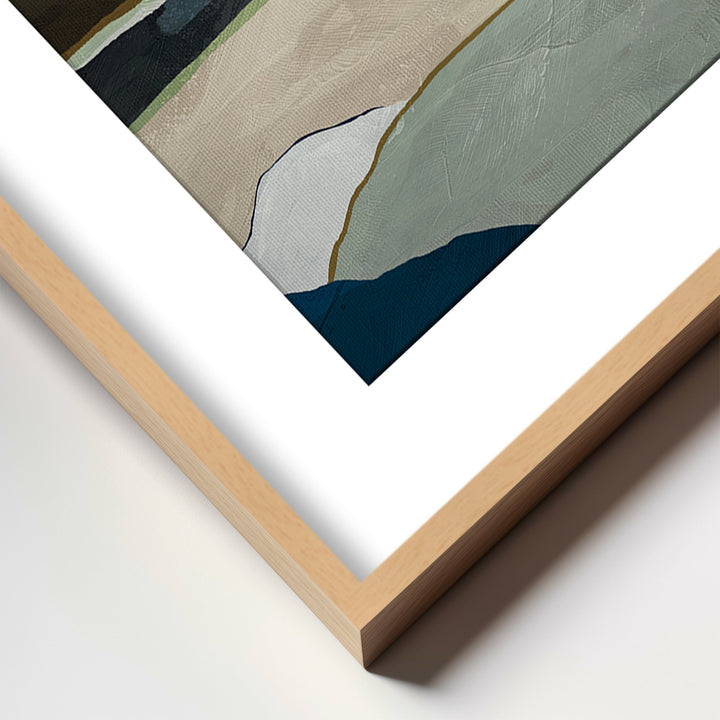 "Terra Modscape IV" Framed Matted Print Wall Art by ChiChi Décor