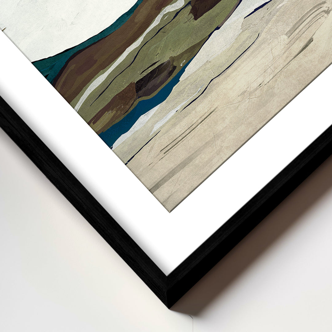 "Terra Modscape VI" Framed Matted Print Wall Art by ChiChi Décor