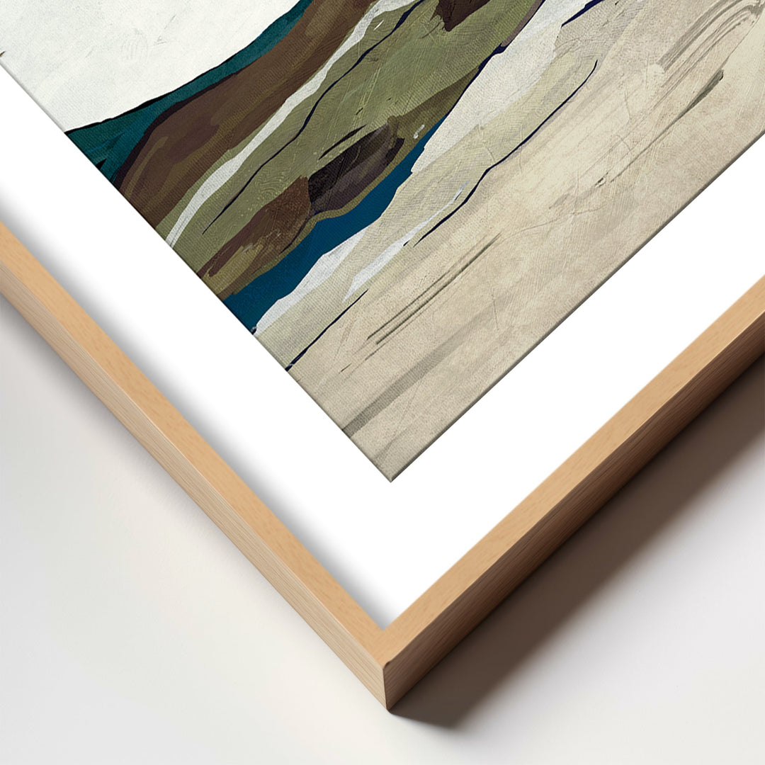 "Terra Modscape VI" Framed Matted Print Wall Art by ChiChi Décor