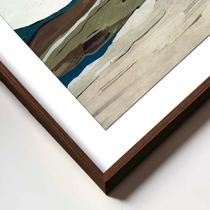 "Terra Modscape VI" Framed Matted Print Wall Art by ChiChi Décor