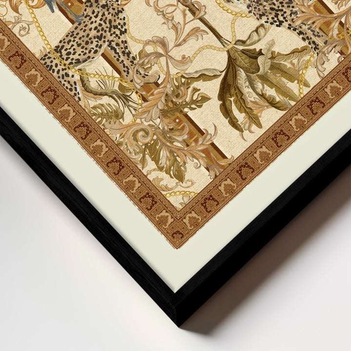 "Mirage of the Savanna" Framed Canvas Wall Art by ChiChi Décor