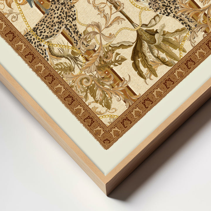"Mirage of the Savanna" Framed Canvas Wall Art by ChiChi Décor