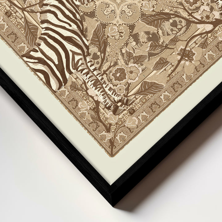 "Jungle Courtship" Framed Canvas Wall Art by ChiChi Décor