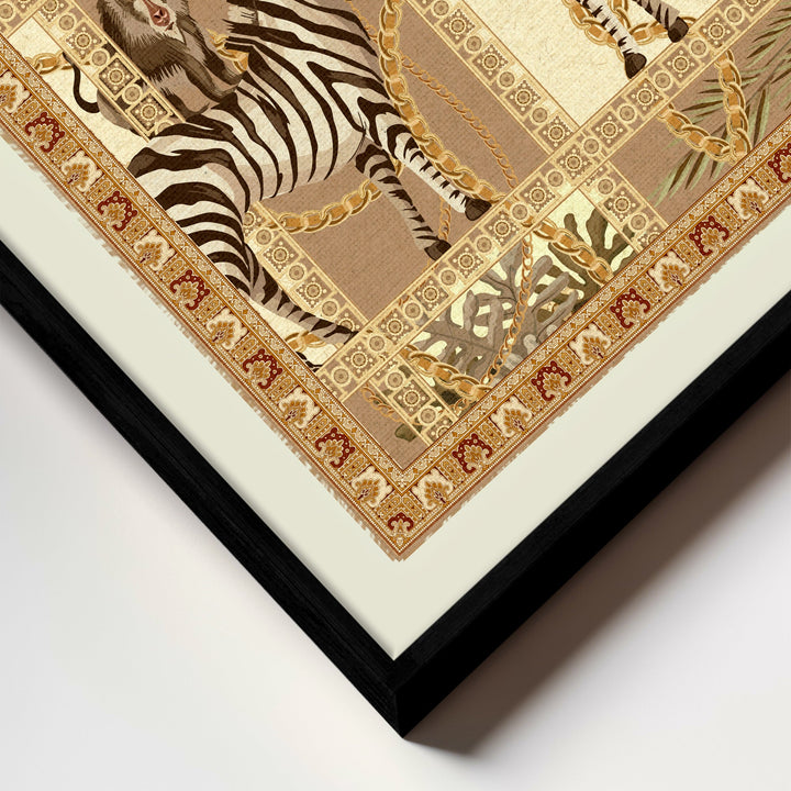 "Serengeti Companions" Framed Canvas Wall Art by ChiChi Décor