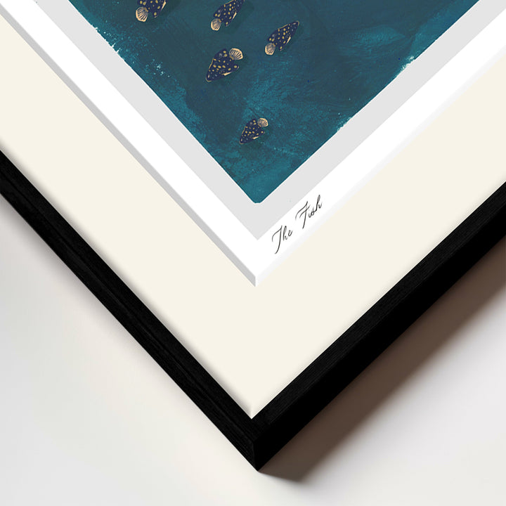 "The Fish" Framed Matted Print Wall Art by ChiChi Décor