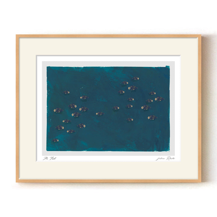 "The Fish" Framed Matted Print Wall Art by ChiChi Décor