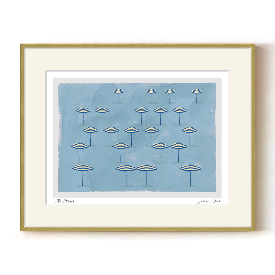 "The Shade" Framed Matted Print Wall Art by ChiChi Décor