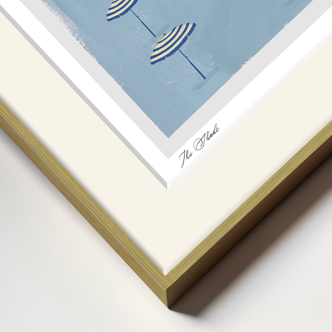 "The Shade" Framed Matted Print Wall Art by ChiChi Décor