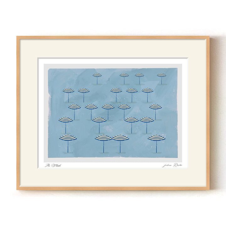 "The Shade" Framed Matted Print Wall Art by ChiChi Décor
