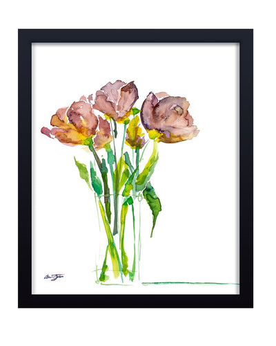 Tulips No.2' Framed Print Wall Art — Ready to Ship