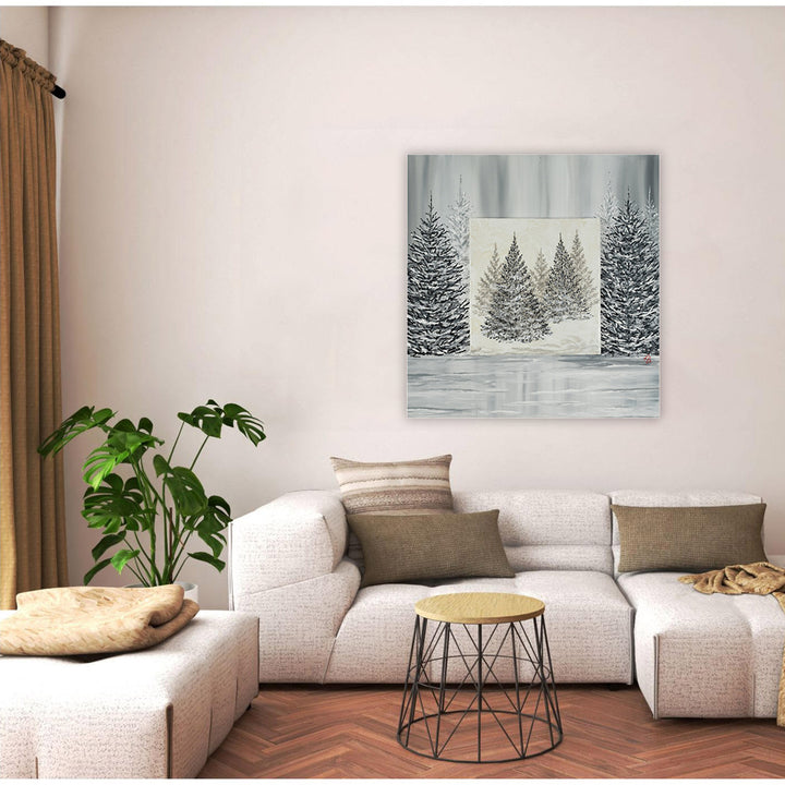 "Pine Portrait" Canvas Wall Art Karen Biery