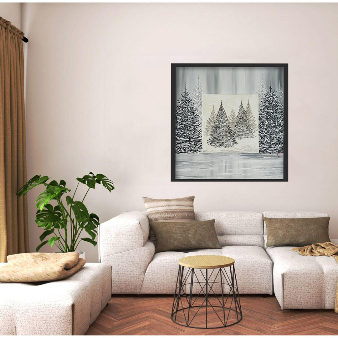 "Pine Portrait" Canvas Wall Art Karen Biery