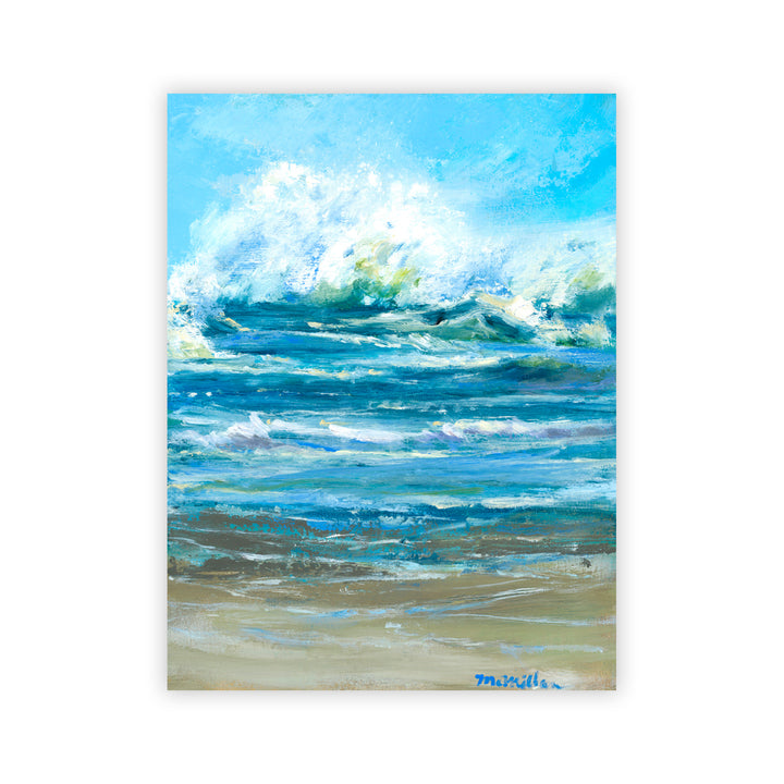 "Crashing Wave" Acrylic Wall Art