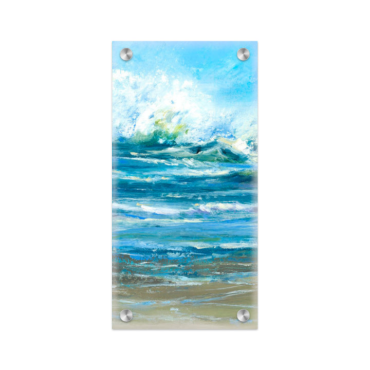 "Crashing Wave" Acrylic Wall Art