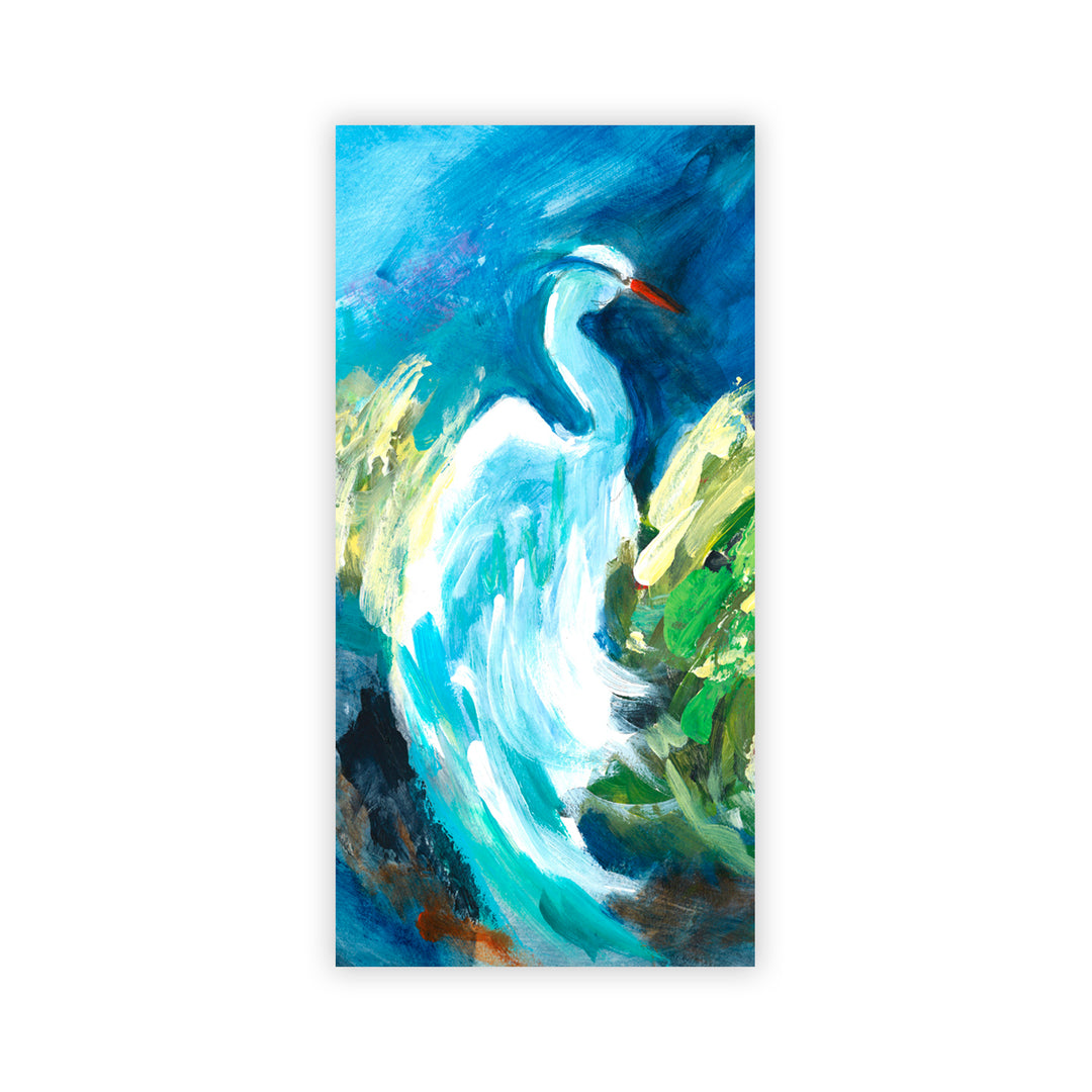 "Heron in Color" Acrylic Wall Art