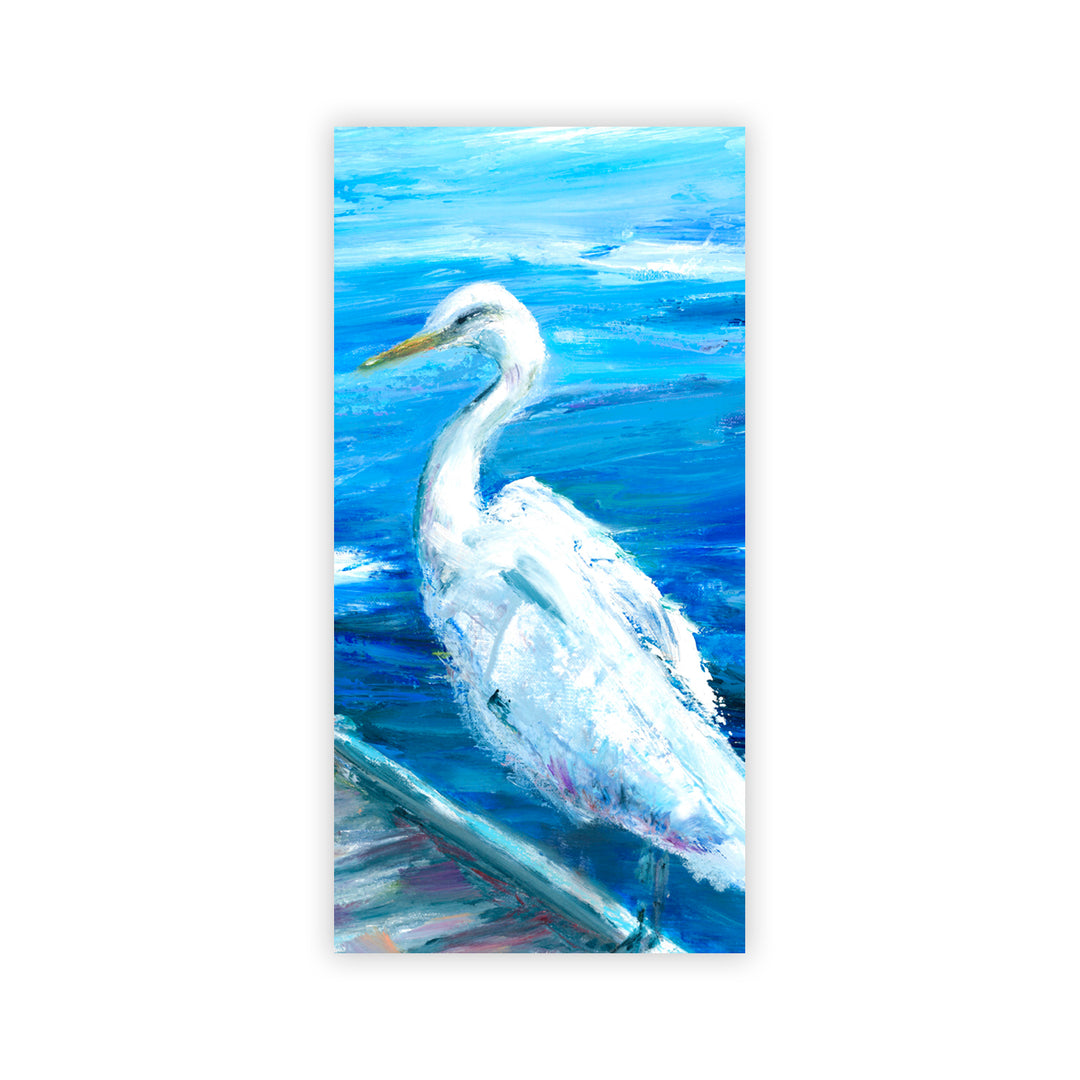 "Heron on Deck" Acrylic Wall Art