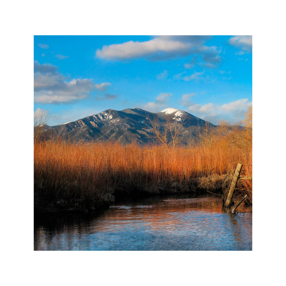 "Ranchitos Pond" Acrylic Wall Art