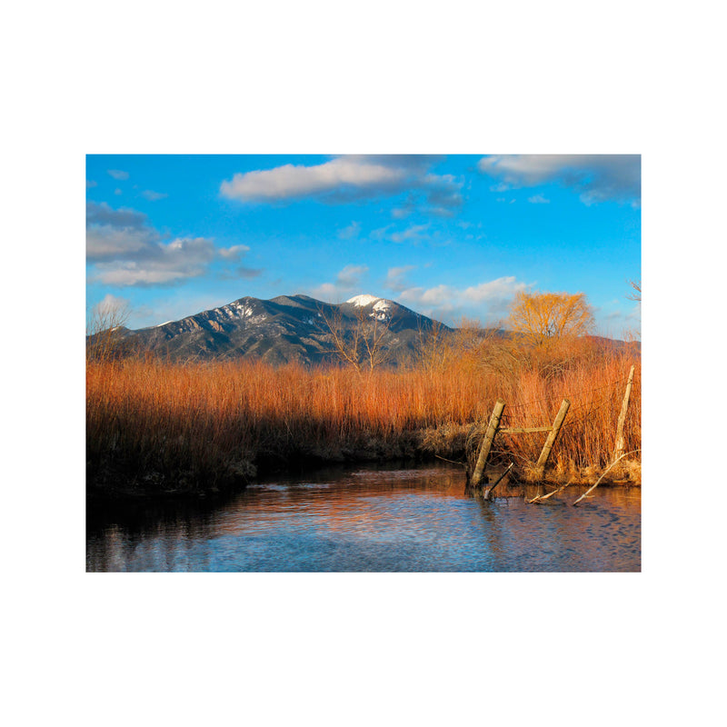 "Ranchitos Pond" Acrylic Wall Art