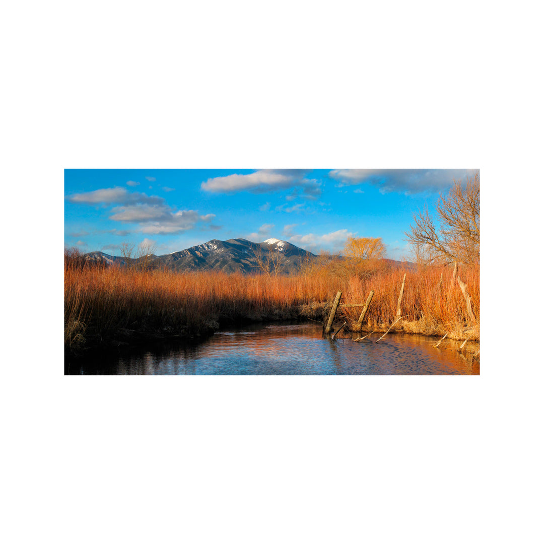 "Ranchitos Pond" Acrylic Wall Art